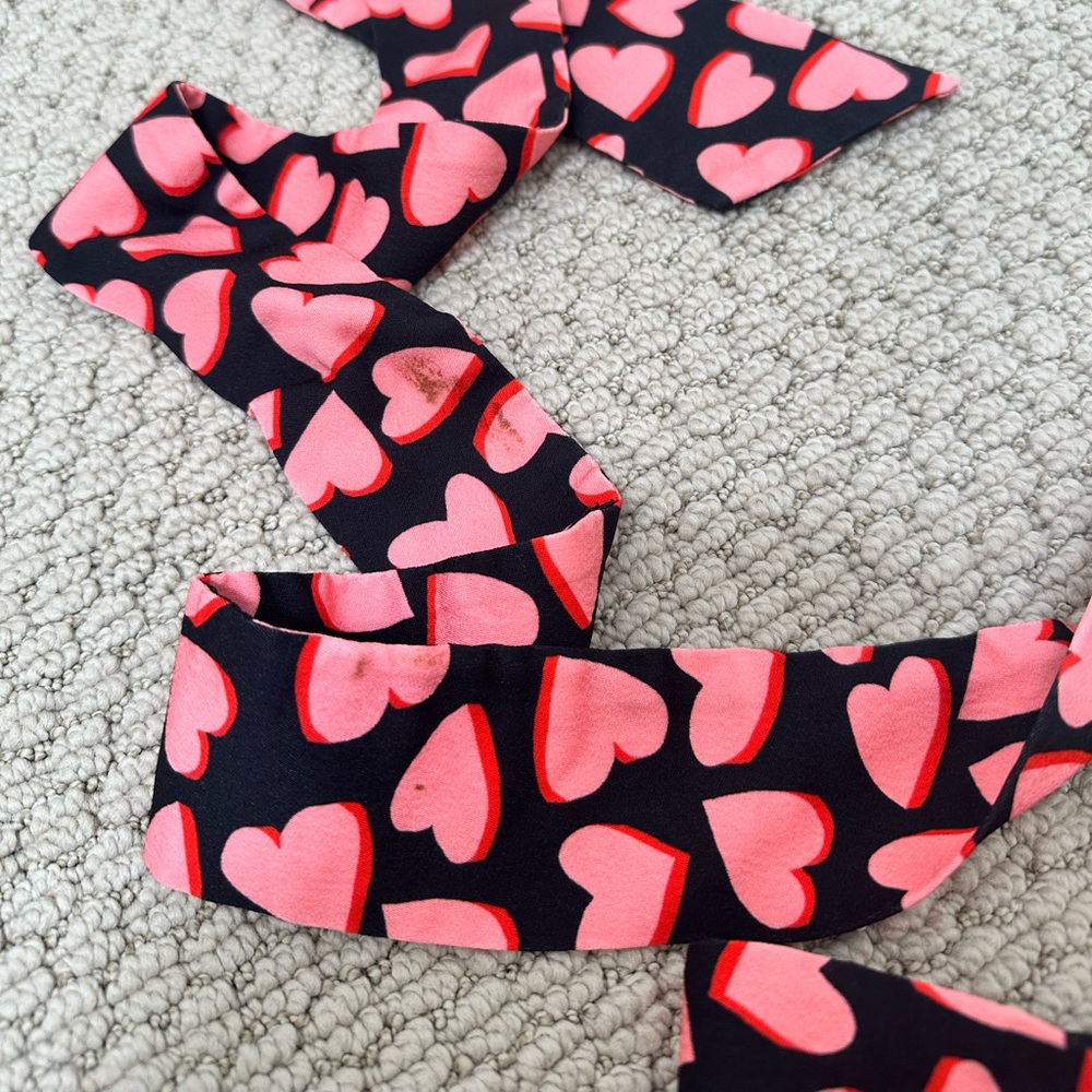 🙅🏻‍♀️ SOLD 🙅🏻‍♀️ Rebecca Vallance Twin Hearts Asymmetric Wrap Dress - Picture 5 of 5